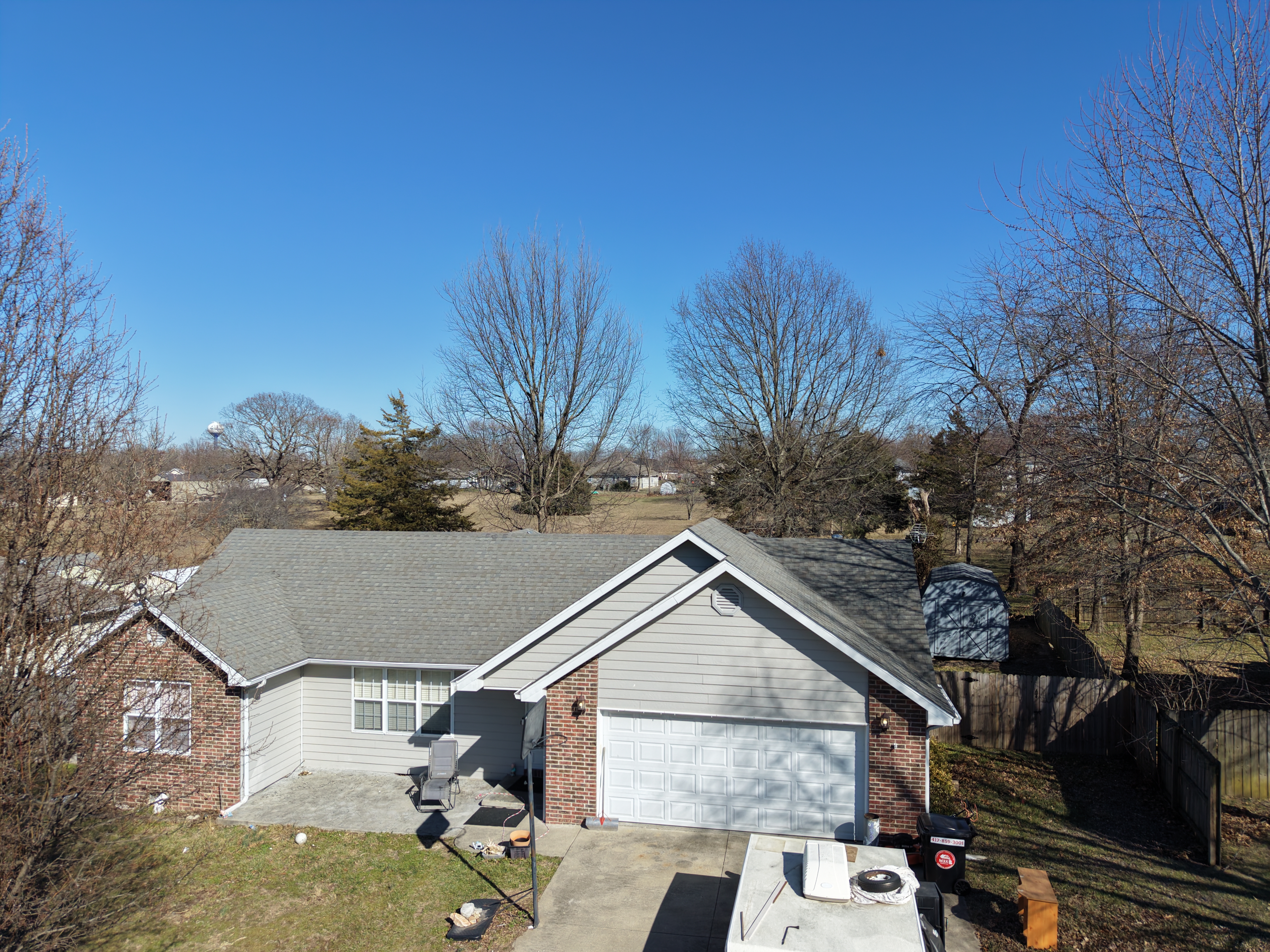 Drone inspection — pre-replacement documentation