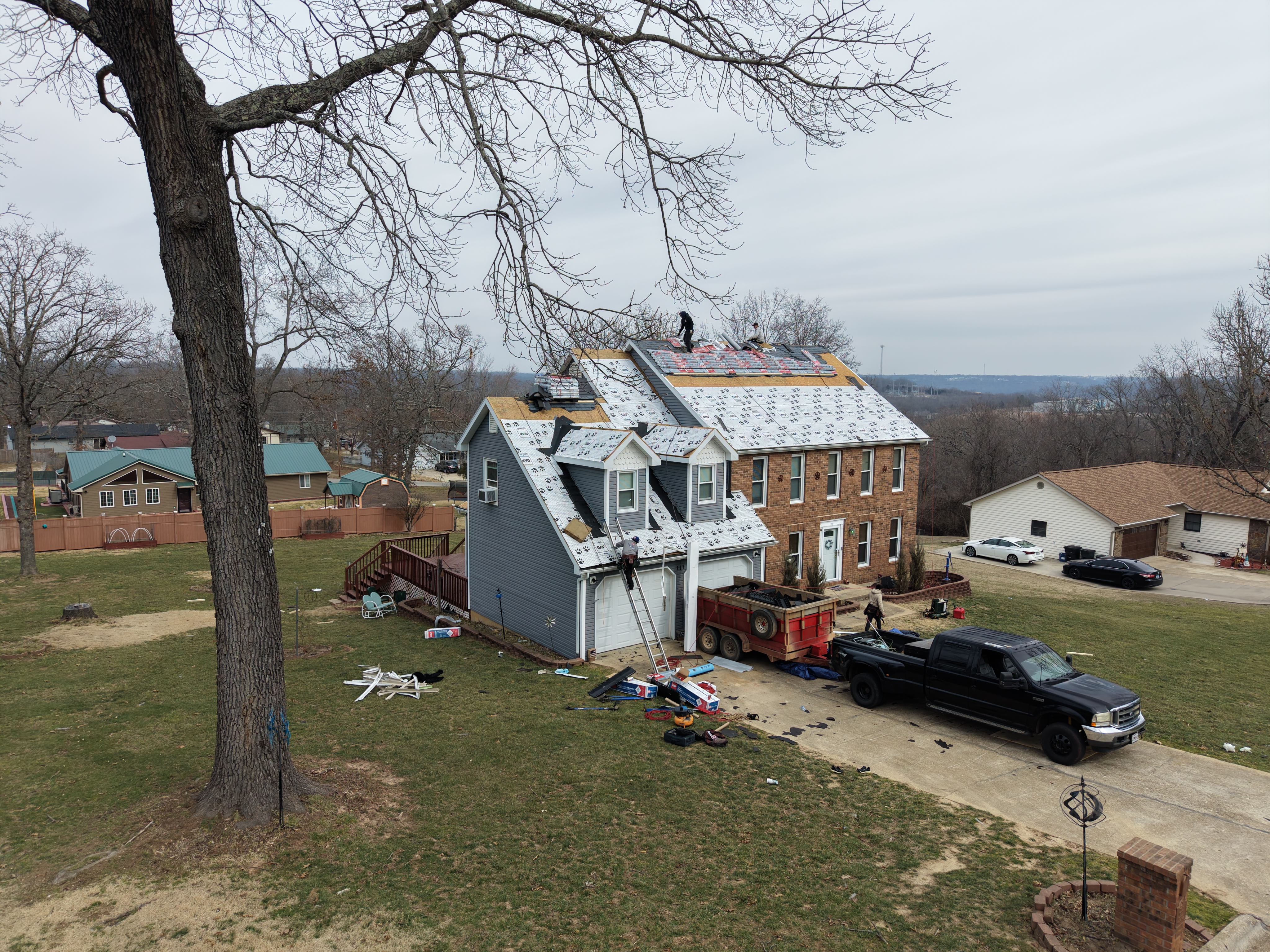 Roof scope — aerial overview