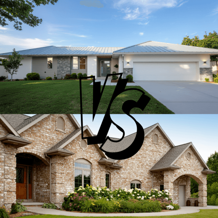 Metal vs. Asphalt Shingles