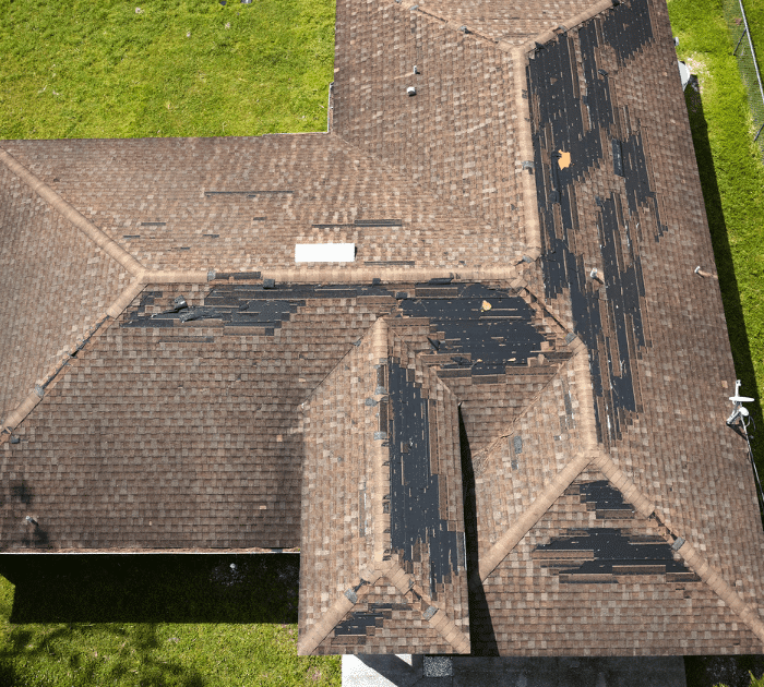class 4 roof damage wind