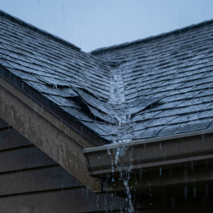 my roof is leaking in heavy rain: what's causing it and what to do right now